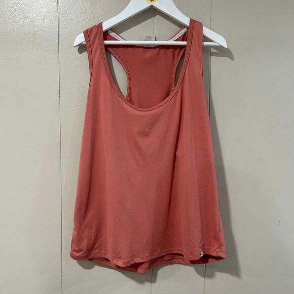 Lucky Brand Women’s Medium Coral Racerback Tank Top - Picture 1 of 6